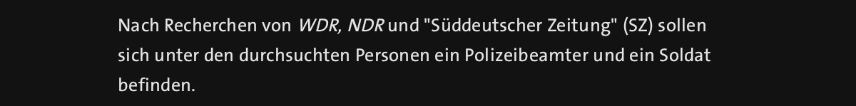 HalfShinyHead's tweet photo. Oh, hört hört. Da träumt der Reichsminister für "Inneresicherheit" von.
#Polizeiproblem
#BundeswehrProblem
#Verfassungsfeinde
Tagesschauartikel Ausschnitt ⬇️
@BMI_Bund & @BMVg_Bundeswehr sind wie immer ganz nah dran.
https://t.co/C93jdd9UqG https://t.co/EzQxVRpBka