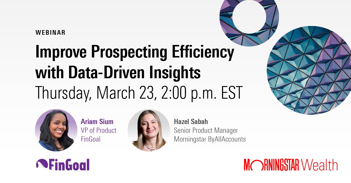 Want to take #prospecting to the next level?

Data analytics can you to better understand your prospects, be more efficient on where you spend your time, and help to unlock new growth opportunities.

Join us tomorrow with <a href="/therealfingoal/">FinGoal</a>!

spr.ly/60153F8u9

#ByAllAccounts