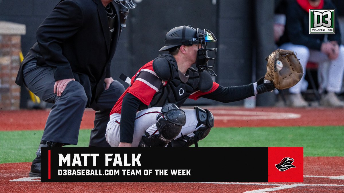 Mitchell College Athletics (@athleticsmc) on Twitter photo Congratulations to Mitchell's Matt Falk who was named to the D3baseball.com Team of the Weekโผ๏ธ The senior catcher slashed .429/.636/.929 over five games with one homer, seven RBI, eight walks, five runs, a pair of triples, and 13 total bases. #GoMariners โพ๏ธ <a href="/TheMitchBSB/">Mariners Baseball</a> Congratulations to Mitchell's Matt Falk who was named to the D3baseball.com Team of the Weekโผ๏ธ The senior catcher slashed .429/.636/.929 over five games with one homer, seven RBI, eight walks, five runs, a pair of triples, and 13 total bases. #GoMariners โพ๏ธ <a href="/TheMitchBSB/">Mariners Baseball</a>