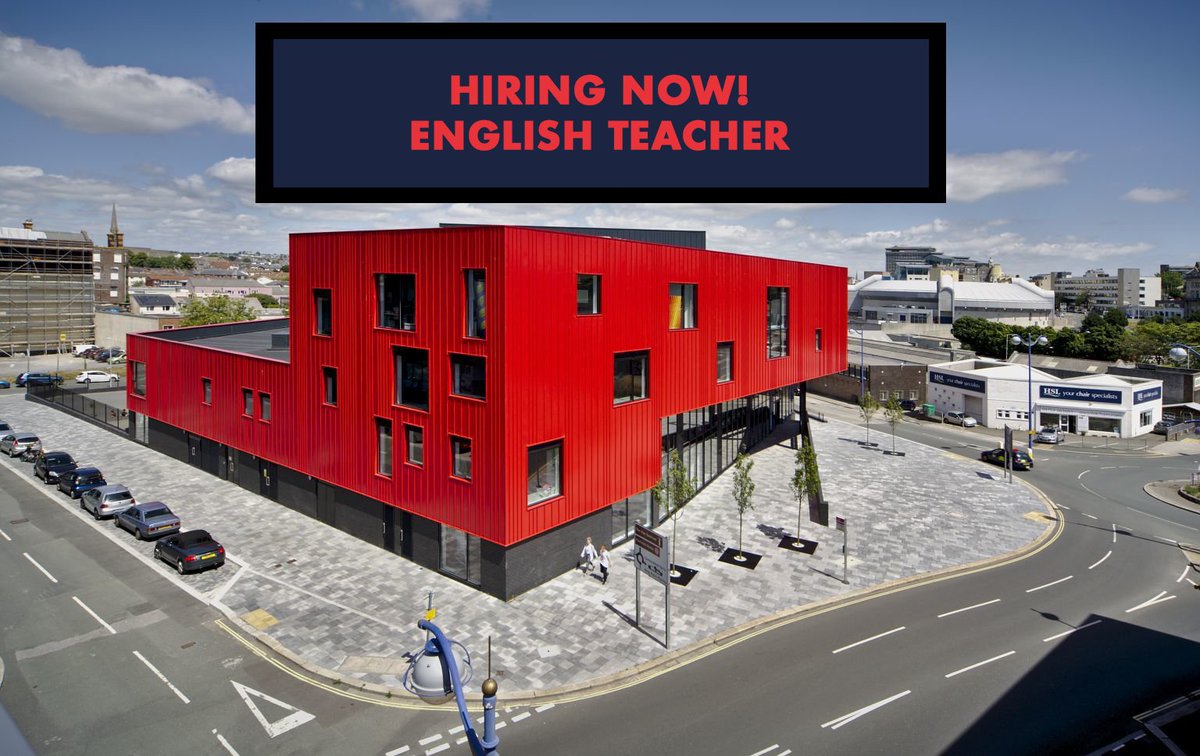 **HIRING NOW!**

English Teacher 

Reach South Academy Trust is seeking to appoint an English teacher to join Millbay Academy in September 2023.

👉 mynewterm.com/jobs/147905/ED…

Closing date: 16th Apr 2023

#plymouthjobs #millbayacademy