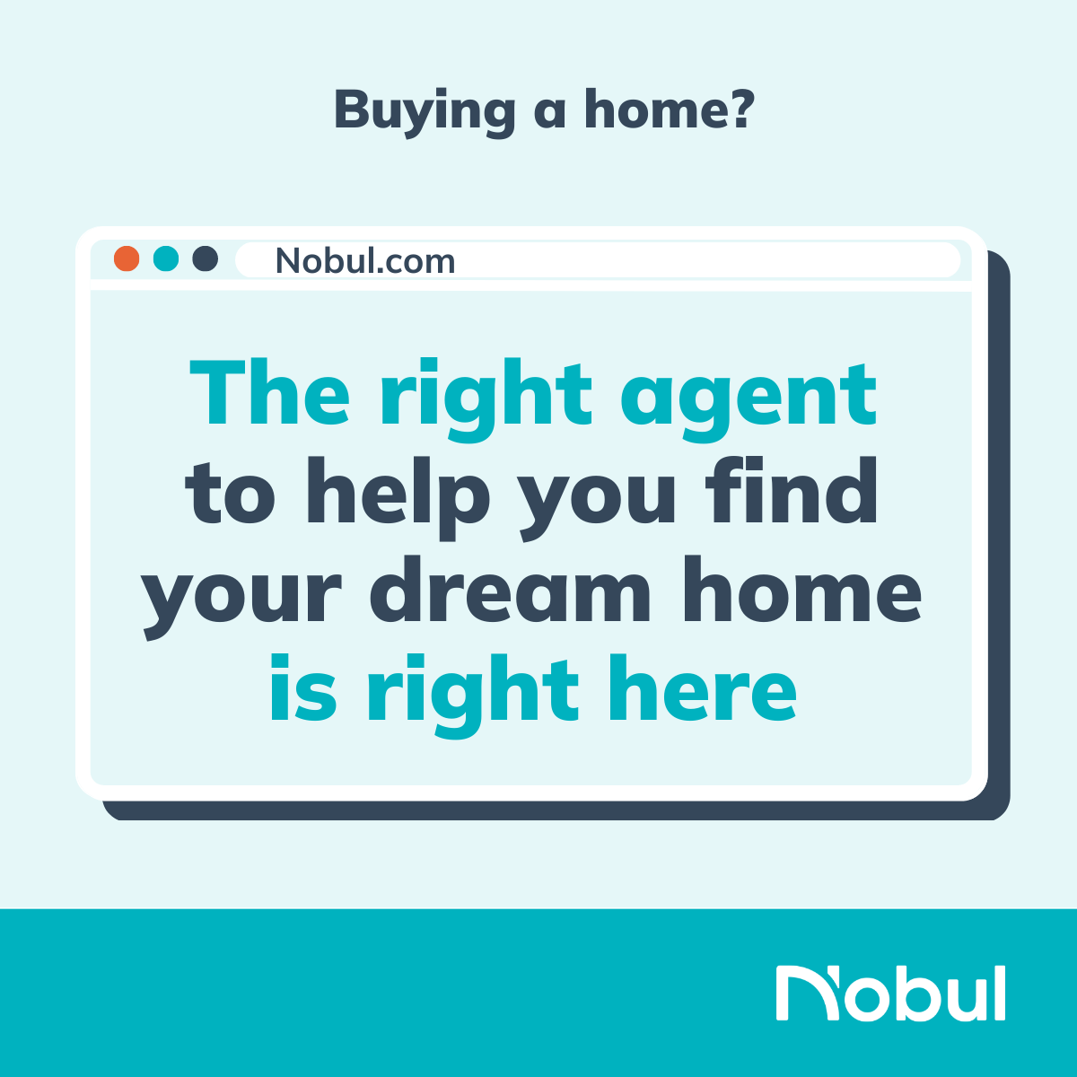 Nobul connects you with a trusted real estate agent to help you buy your dream home and make the process easier. Find your agent at Nobul.com. #realestate #realtor #dreamhome #househunting #homebuying #firsttimehomebuyer #relocate #realestateagent #moving #home
