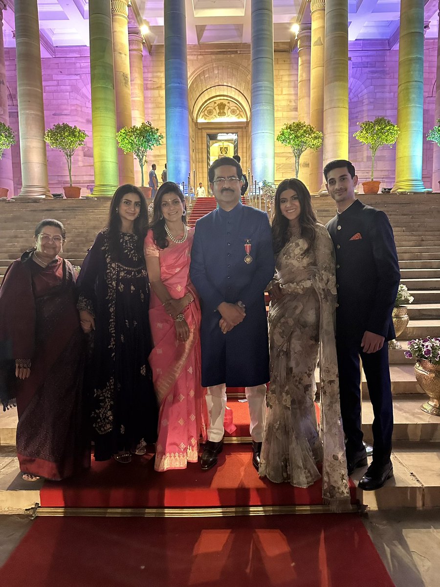 An extremely proud moment for all of us. We are humbled. Jai hind.