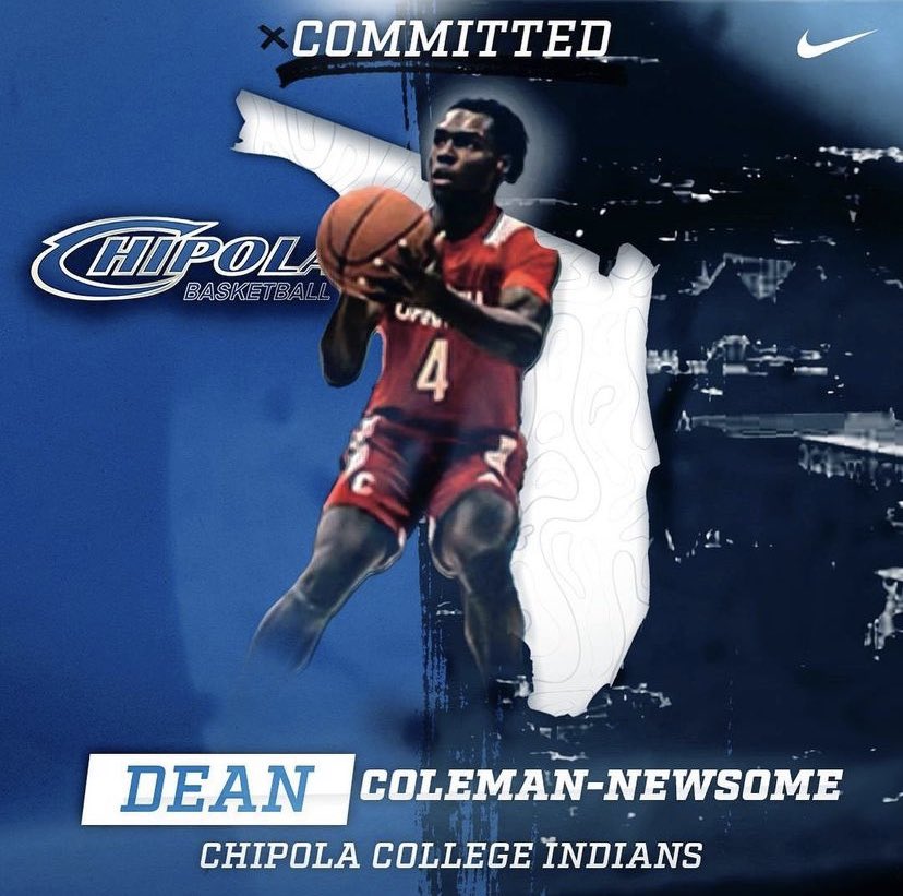 Rich Flanagan (@richflanagan33) on Twitter photo 2023 G Dean Coleman-Newsome (<a href="/deanco1e/">Dean Coleman-Newsome</a>) has committed to <a href="/ChipolaHoops/">Chipola Hoops</a>, per his Twitter page. The 6-4 <a href="/carroll_hoops/">Archbishop Carroll Basketball</a> guard avg. 15.1 points, 5.6 rebounds & 3.8 assists, made 37 three-pointers this season. Finished his career with 972 points (missed his entire sophomore season) 2023 G Dean Coleman-Newsome (<a href="/deanco1e/">Dean Coleman-Newsome</a>) has committed to <a href="/ChipolaHoops/">Chipola Hoops</a>, per his Twitter page. The 6-4 <a href="/carroll_hoops/">Archbishop Carroll Basketball</a> guard avg. 15.1 points, 5.6 rebounds & 3.8 assists, made 37 three-pointers this season. Finished his career with 972 points (missed his entire sophomore season)