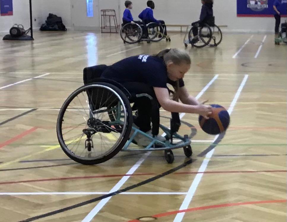 easterside_a's tweet photo. The wheelchair basketball 🏀 tournament is underway!!! Good luck Easterside Academy #EastersideValues #EastersideActive #EastersideSport https://t.co/1Kt8WVKiRk