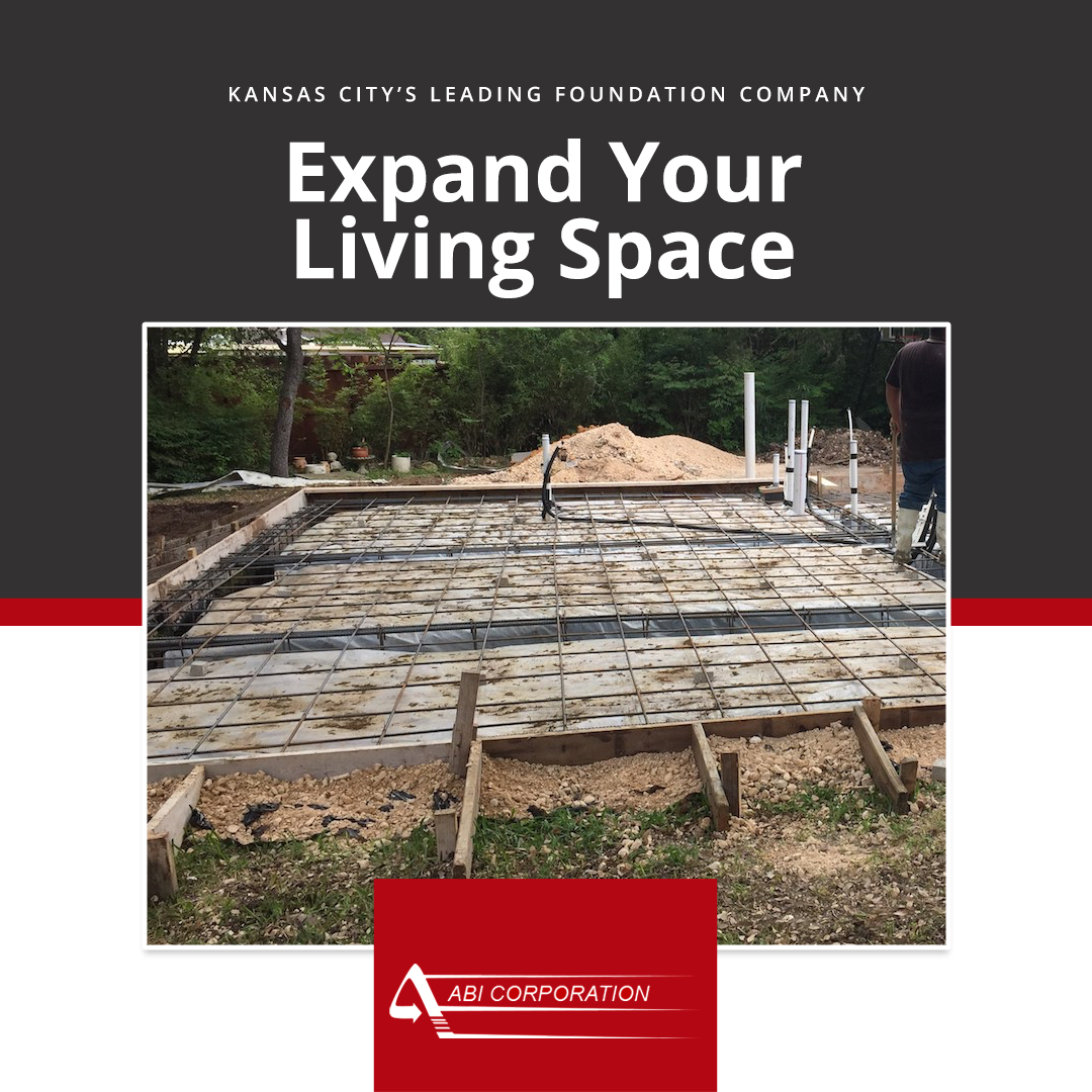 ABICorpMO's tweet image. A stable foundation is necessary for any build. That’s why our team should be one of your first calls when planning an addition, with over 50 years of experience in serving the KC Metro we are your foundation specialists. #ExtraSpace  #LocalBusiness #RoomAddition #Foundation