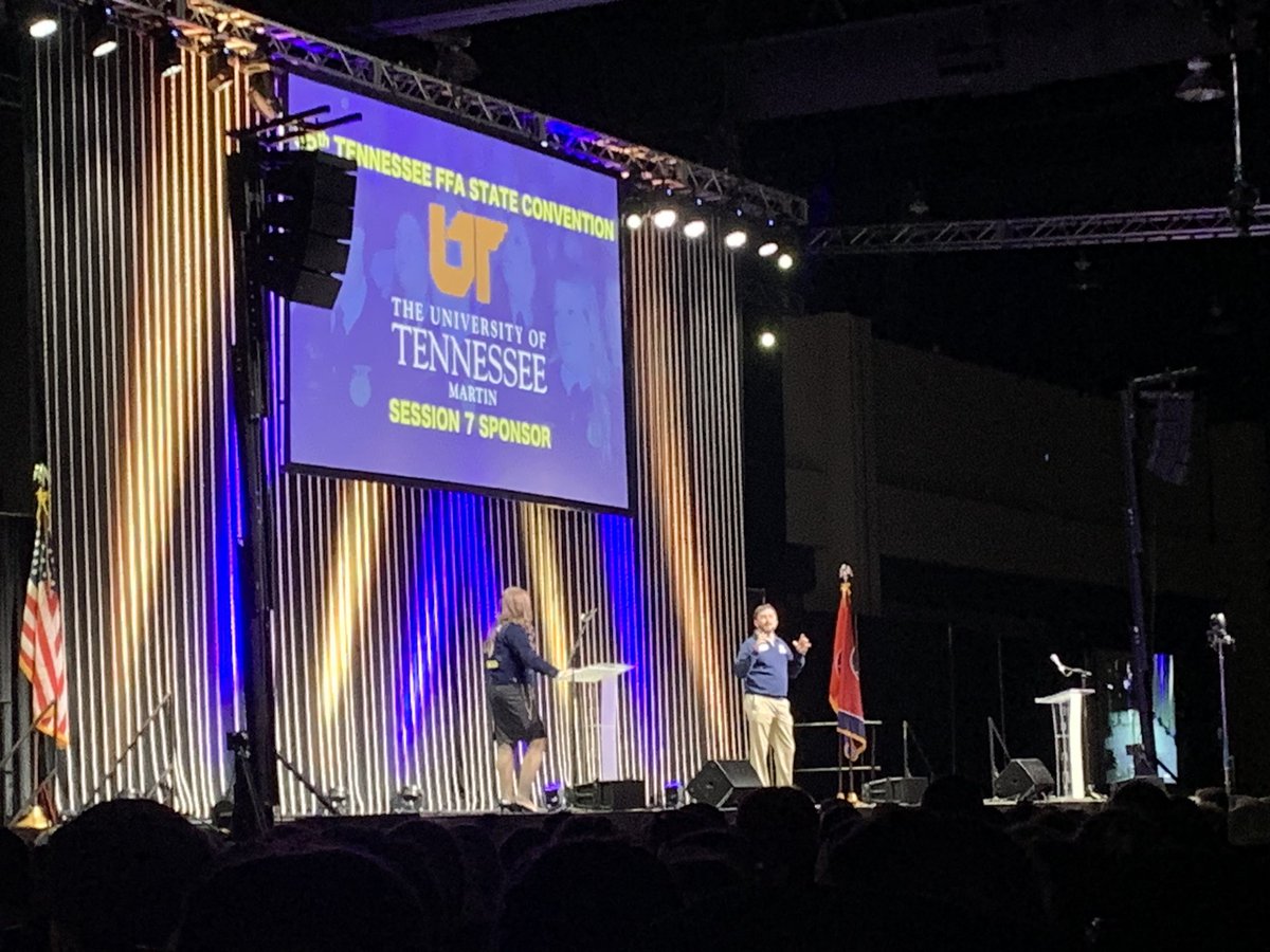 ByingtonFFA's tweet photo. It’s a rainy morning here at the 7th and final General Session of the 95th State FFA Convention! https://t.co/nLVIFzYod4