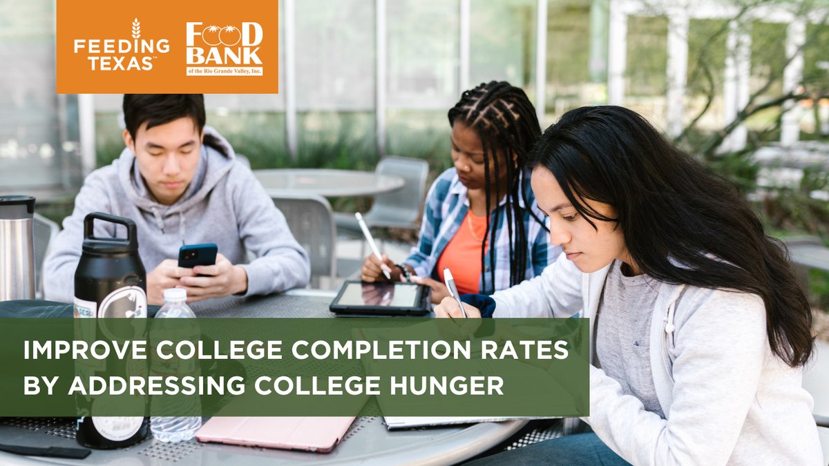 foodbankrgv's tweet photo. 🚨 ACTION ALERT: The @FeedingTexas network is asking the #txlege to help improve college completion rates by fighting hunger on college campuses.

Join us in advocating for this critical legislation by sending a letter to your lawmakers: https://t.co/0C5oUYRjKk https://t.co/lmj73DUTgX