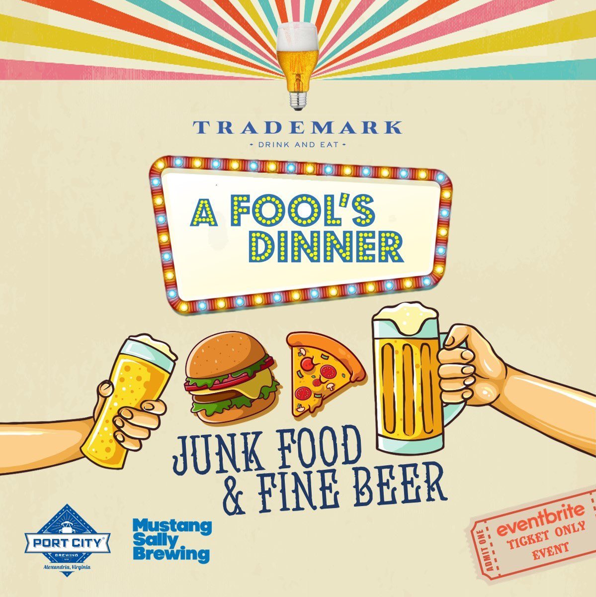 Time for some serious eats and drinks. Main course of our Fool’s Dinner: #pizzasandbeer 🍕🍕🍺🍺💡

Trust us, we tried them, you don’t wanna miss out.  So do be a fool and get your ticket to pizza and beer bliss >>🎟️ bit.ly/TMFD2023

#beer #pizza #trademarkyourself