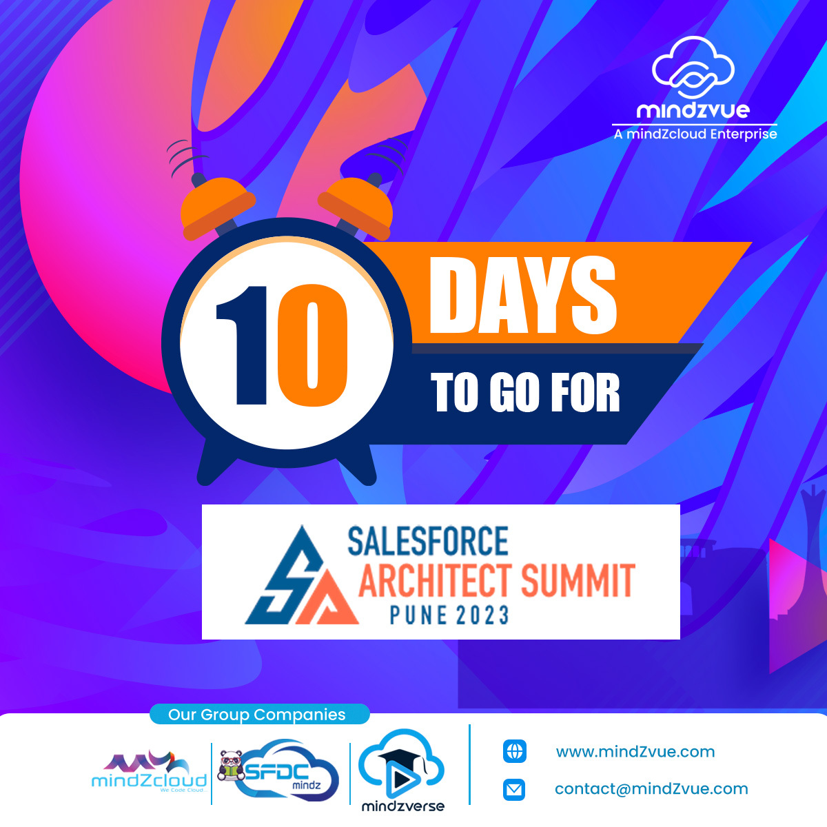 MindZvue's tweet image. Hey Salesforce Community, we are excited for this grand event in Pune. Are you coming ??

#Salesforce #Salesforceevent #Salesforcepartners #Salesforcecommunity #Pune #Salesforcepune