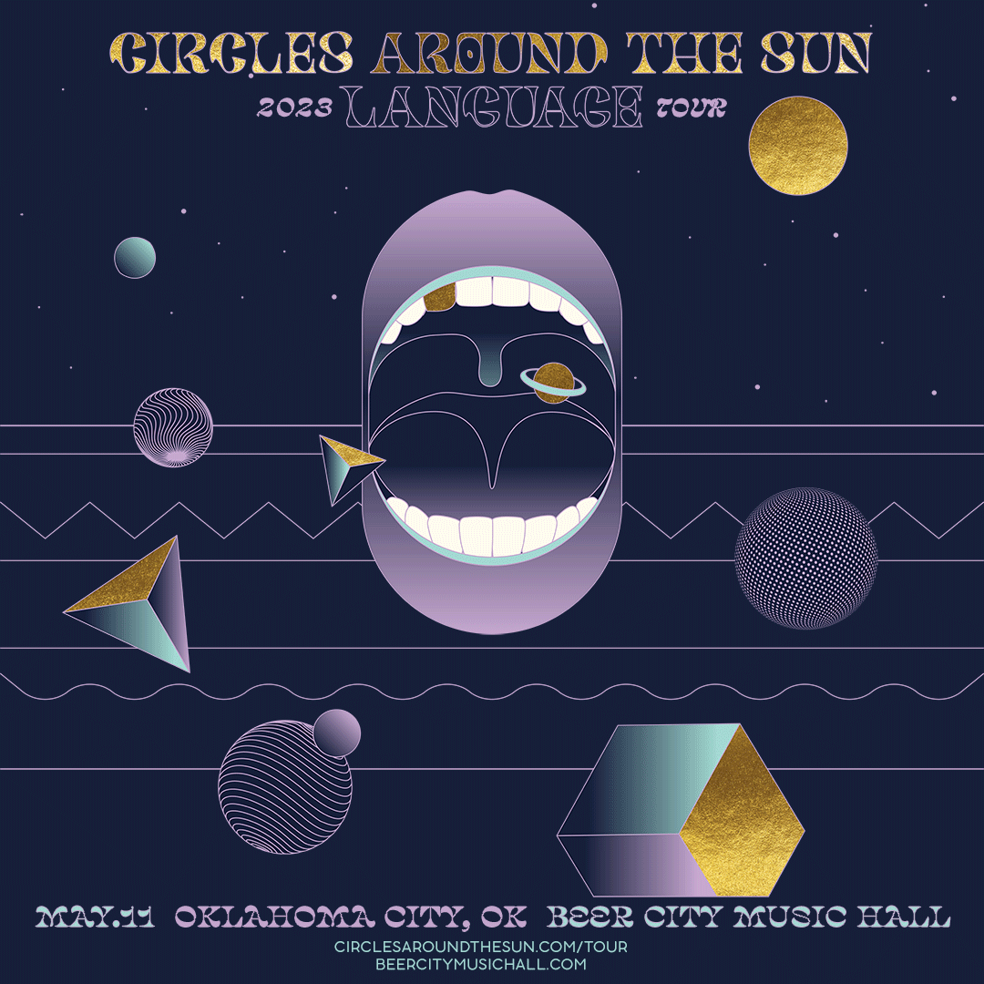 JUST ANNOUNCED! 🚨 Synth-drenched rockers @CirclesATS_band take the BCMH stage 5/11! Don’t miss their “outer-spacial” sound and “cosmic-disco vibe” live in Oklahoma City this May! Tickets on sale Friday!