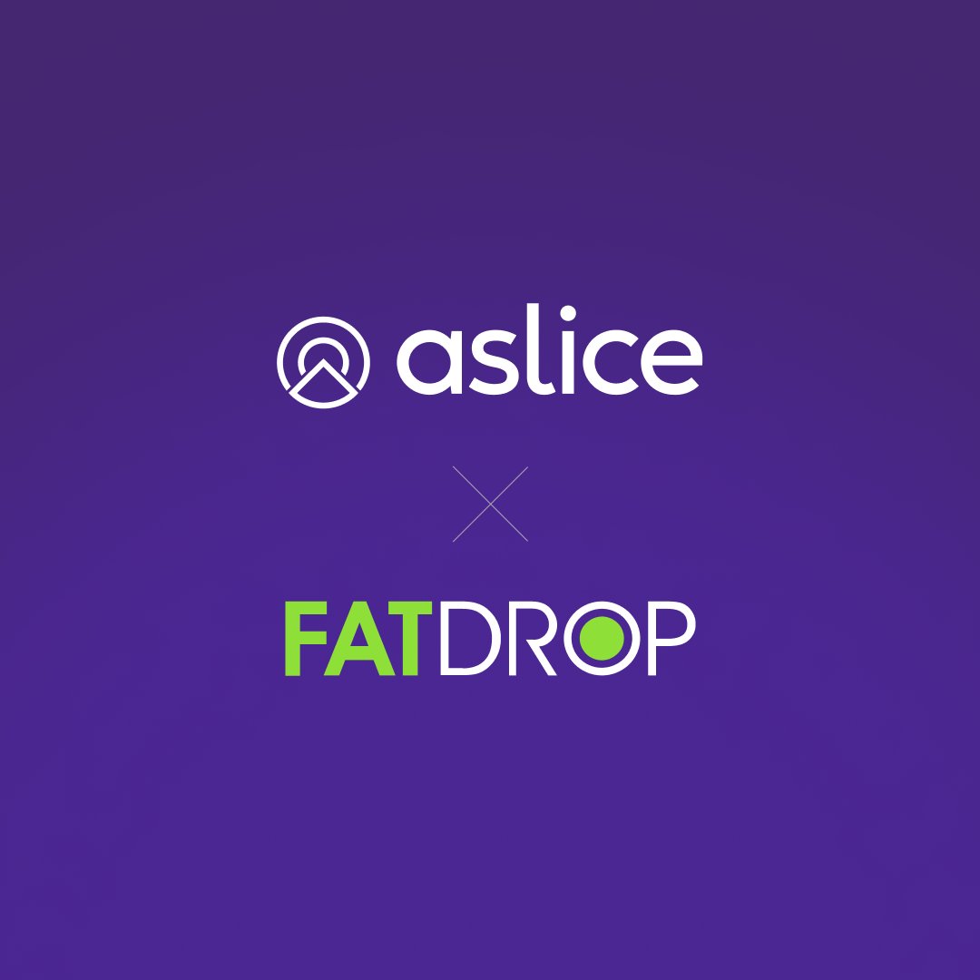asliceofficial's tweet photo. We are excited to announce that we have partnered with the industry-standard promotion platform FATdrop! @fatdrop 

For more information, check our IG post here!  https://t.co/ZA2dg4aMh5 

#Aslice #FATdrop https://t.co/yTx9GjNBFD