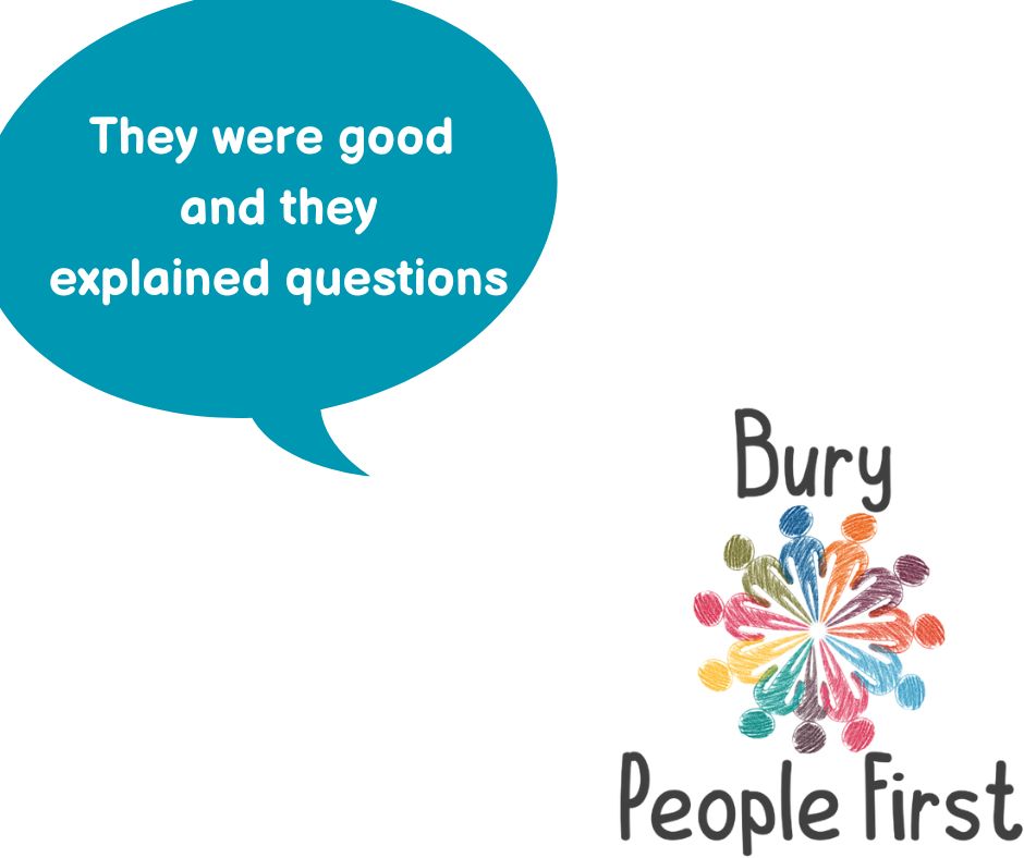 Some of the feedback we received from students at Bury College who attended our hate and mate crime training