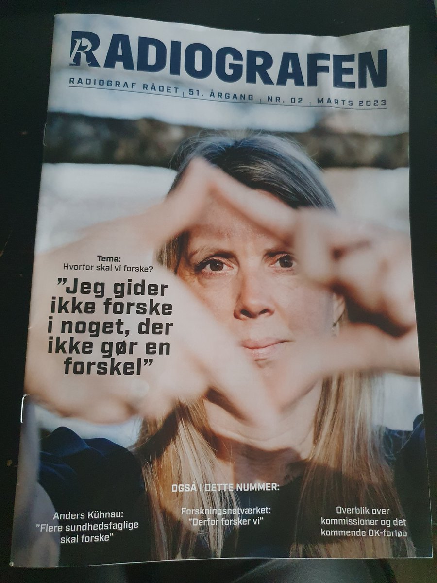 KarenBrage's tweet photo. Jeg er stolt af at forske sammen med studerende og bidrage til deres udvikling. Desværre er der en risiko for manglende innovation og udvikling i vores fag, hvis ikke flere radiografer bliver aktive i forskning. #radiografi #forskning #kvalitet #radiografrådet https://t.co/evLGL9cyYL
