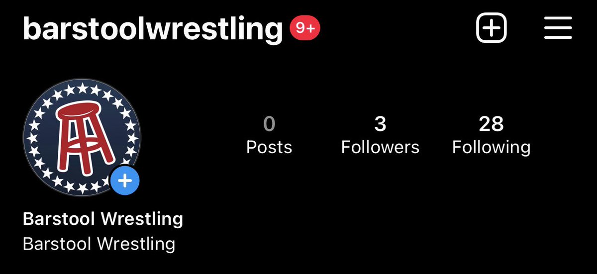 Just made an instagram page for some college wrestling content. Go show some love. Content coming soon. Instagram.com/barstoolwrestl…