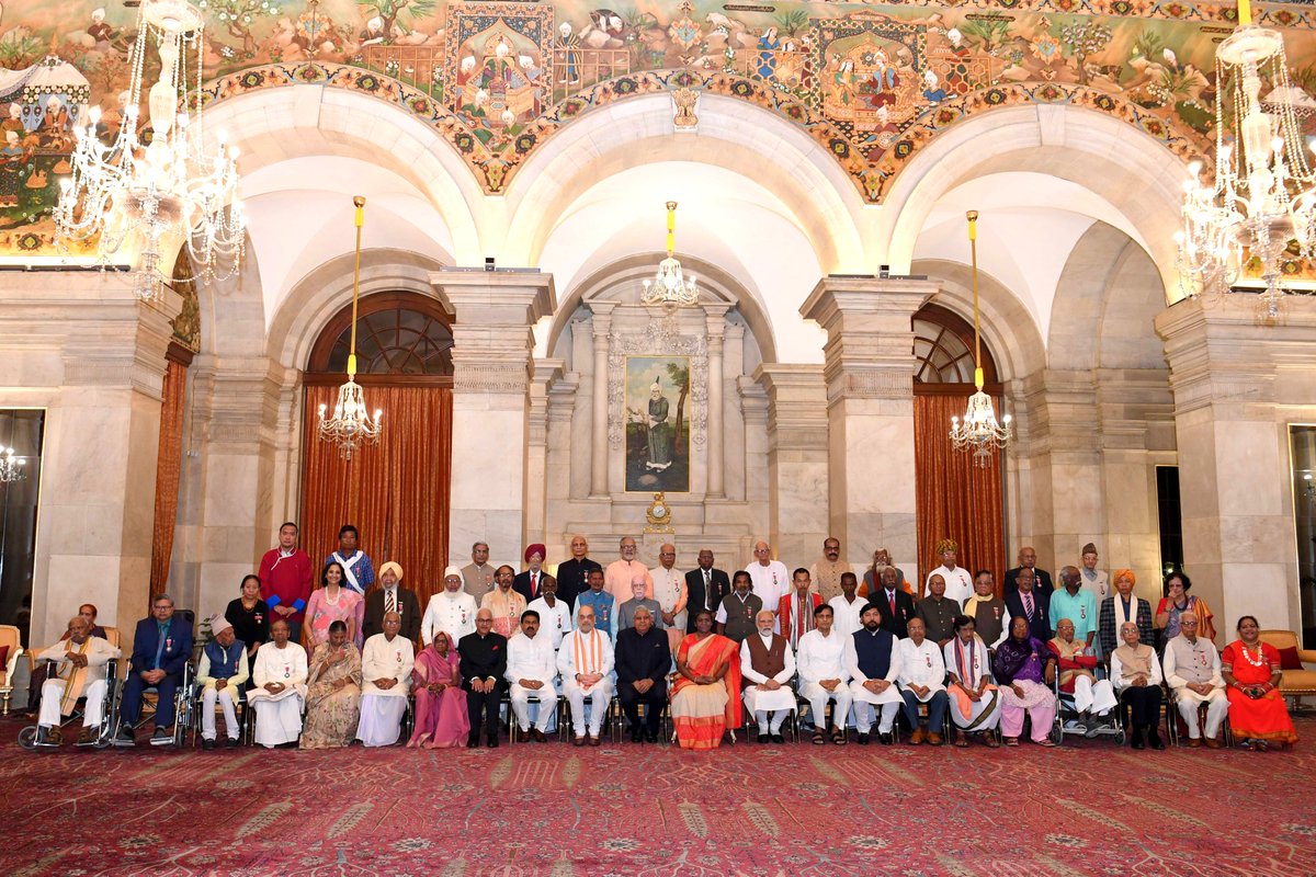 Congratulations to the People's Padma Award winners of 2023.

PM <a href="/narendramodi/">Narendra Modi</a> Ji has transformed these awards into an honour to the commoners who have overcome immense challenges to bring social change for the better.

May it inspire more people to serve society with commitment.