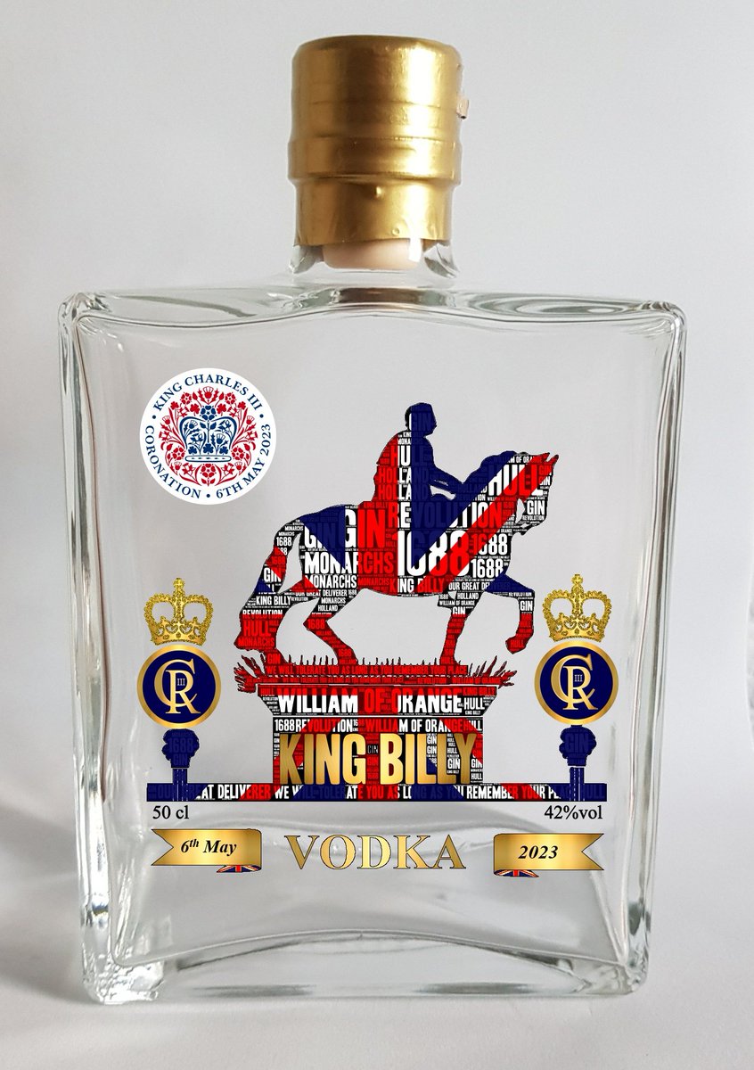 We've listened and he's on his way .

Our Brand New Special Edition King Billy Orange Vodka is now available to Pre-Order. 

At kingstowndistillery.co.uk 

🇬🇧👑🇬🇧👑🇬🇧👑🇬🇧👑

#new #newvodka #orangevodka #coronationday2023  #Hull #Yorkshire #madeinhull #Scotland #Glasgow #Edinburgh