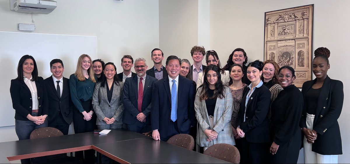 shuDiplomacy's tweet photo. Over the past few weeks, the UN Field Seminar class has had the opportunity to meet with many different actors within international relations. https://t.co/0O3jIujhNq