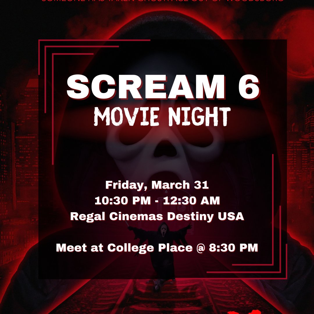 CuseActivities's tweet image. Let's go to the movies! Tickets are available now!