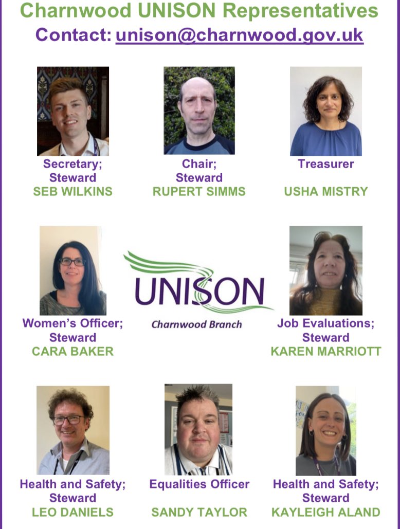 CharnwoodUNISON's tweet photo. Get in touch if you need advice, support or want to get involved!

Join here: https://t.co/LI3dR4VJ8T https://t.co/qhnw6Ciixr