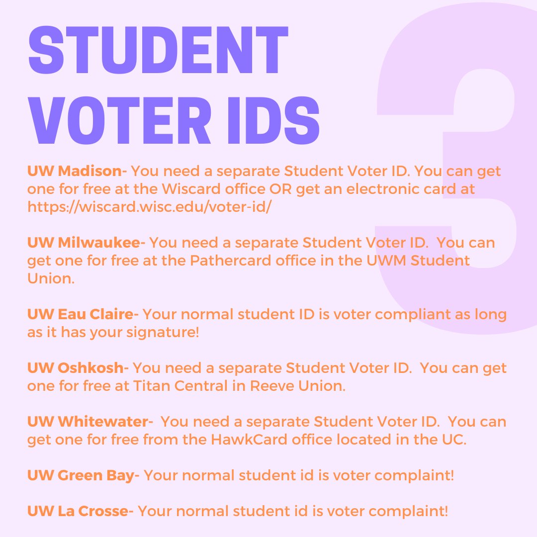 ABetterWis's tweet photo. Young people have always taken the lead on issues that matter most, from abortion access to climate justice.
Make sure you have a plan to vote for April 4th and make your voice heard on our future! https://t.co/r0o8PPexAo