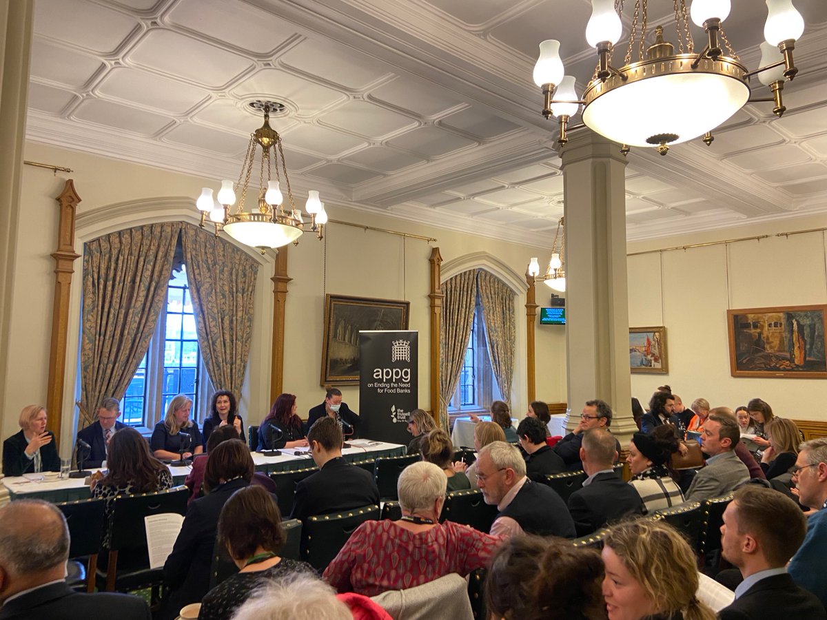 Today we celebrated the launch of the final report for our inquiry - Cash or Food? Exploring effective responses to destitution - among friends and colleagues in Parliament 

This report has been a year in the making and we are thrilled to be able to share it with you