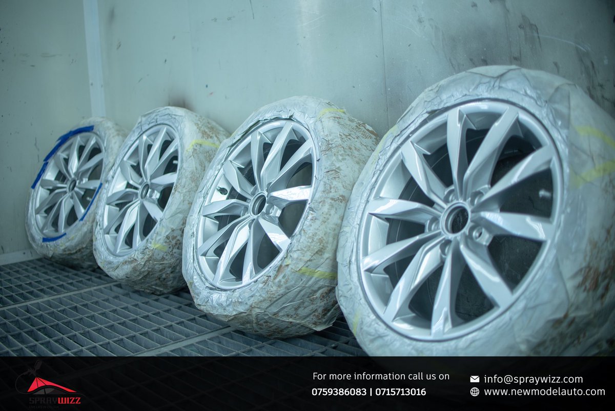 spray_wizz's tweet photo. For all your rim respray solutions, book with us!
April bookings ongoing
Call us on +254 759 386 083 | +254 715 713 016
📍We are located along Enterprise road, Softa
#spraywizz 
#bodyshop 
#autobodypaint
#automotive 
#restoration https://t.co/jI8uiEUZzB
