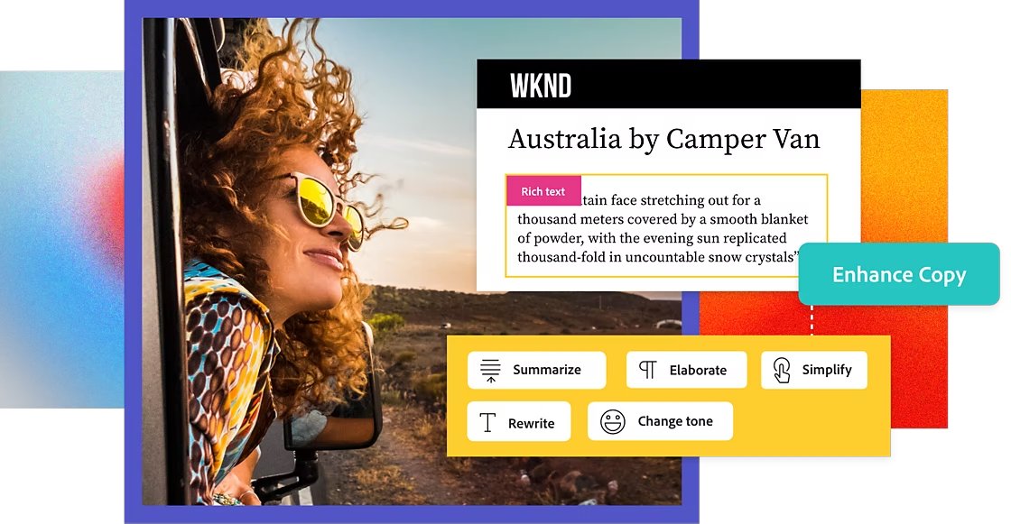 Avec Sensei GenAI, les marques pourront instantanément créer et modifier des expériences textuelles sur tous les points de contact.

Point bonus : il s’opérera en fonction de la charte graphique, de la terminologie des produits et des insights.

#AdobeSummit #AdobePartner