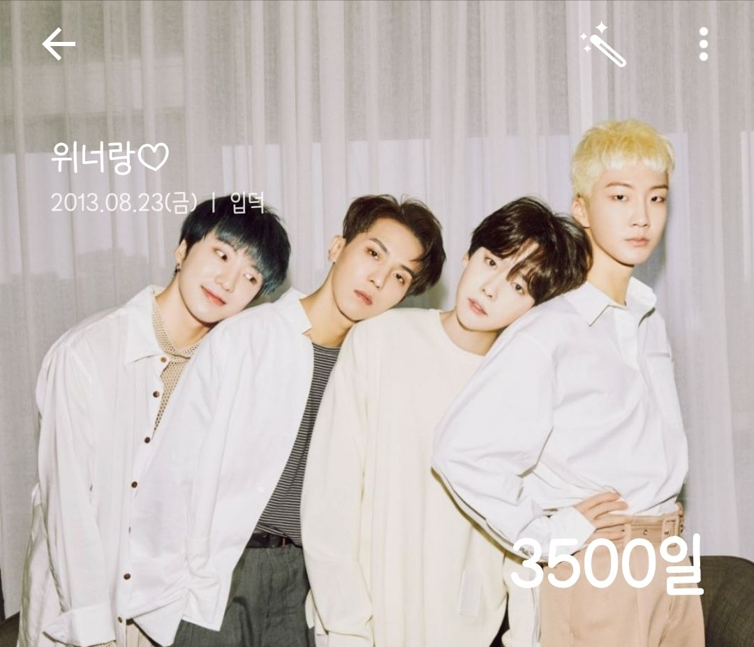 mino_think's tweet photo. WIN 첫 화, 
보자마자 내 가수라고 느꼈던 그 날부터 
내 행복과 위로가 되어준 10여년의 시간, 
그리고 3500일인 오늘까지 함께해줘서 고마워
앞으로도 더 오래보자💙 https://t.co/2fvryV7Xqc