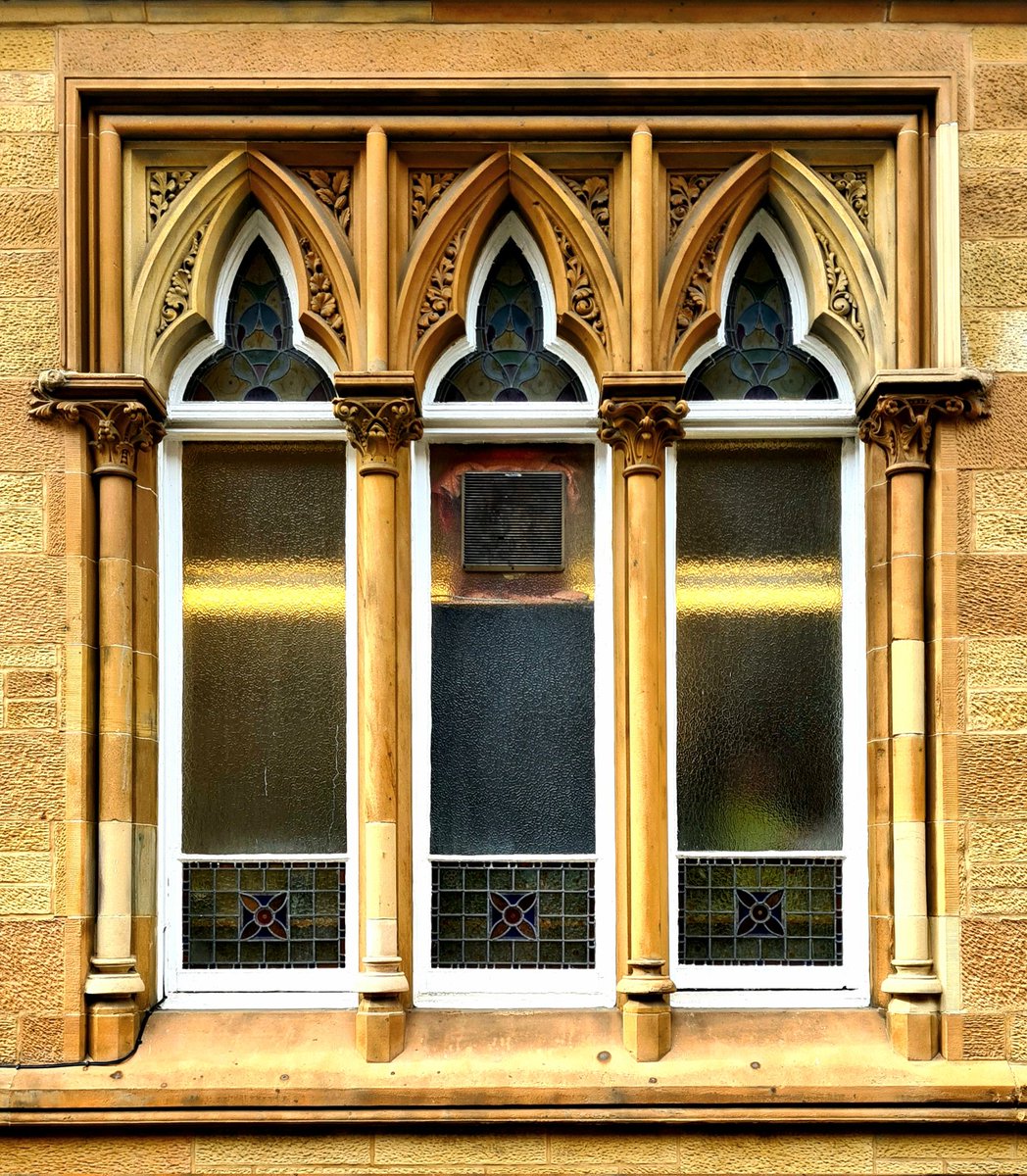is_glasgow's tweet photo. Gothic windows on the 1881 Western Baths by Clarke and Bell on Cranworth Street in Glasgow.
#glasgow #westernbaths #WindowsWednesday #gothicwindows #architecture #buildings #glasgowbuildings #glasgowarchitecture #architecturaldetails https://t.co/nKlHtkofS6