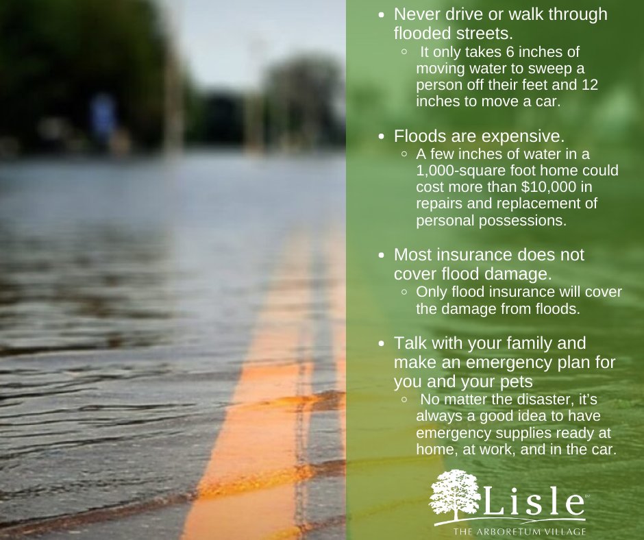 Village of Lisle on Twitter "As temperatures rise & spring weather