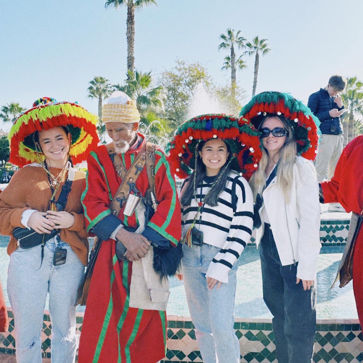 BU_McBride's tweet photo. EXCURSIONS:
🐪 Camel riding
🤝 Negotiating in Moroccan markets
💃 Seeing a Flamenco show
🎄 Eating chocolate with churros while shopping at a Christmas market
❗️And more! https://t.co/irk3kHgO9O