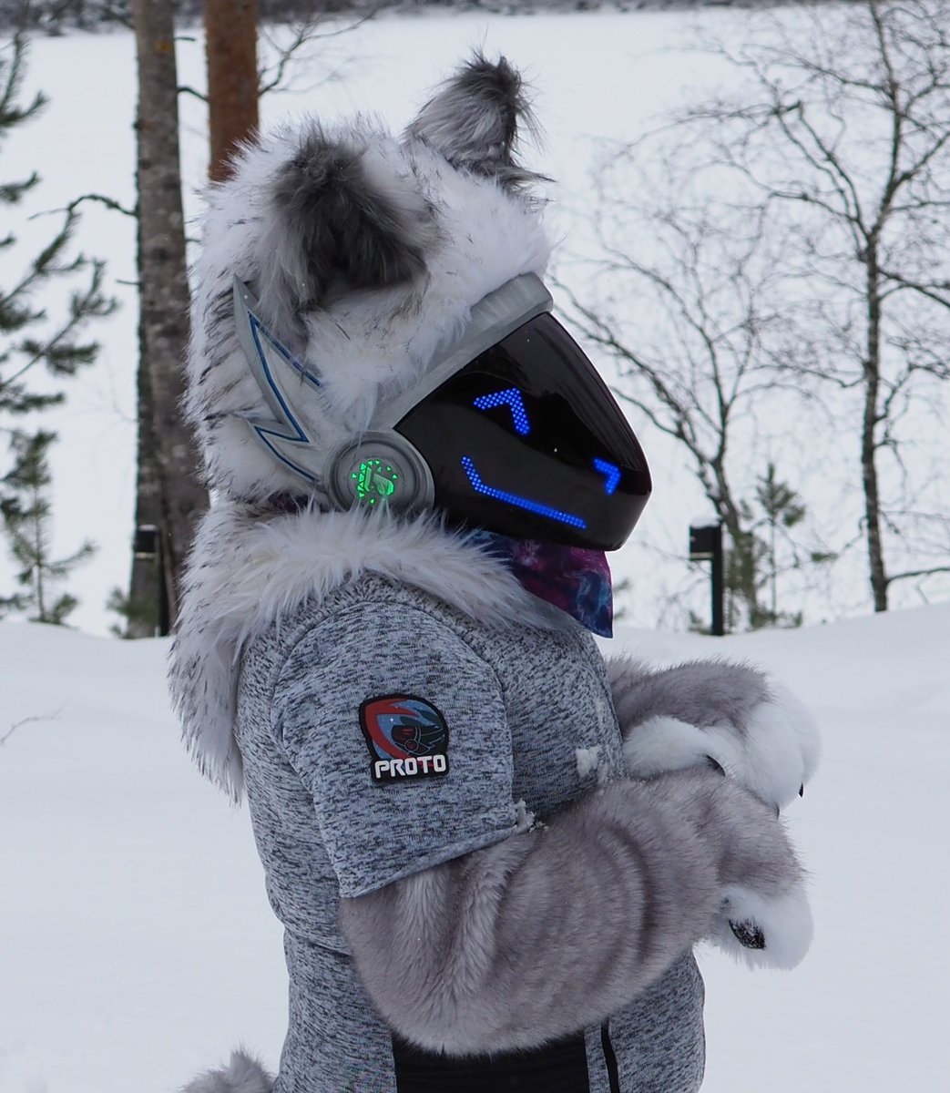 Nolla on X: Snuggletoaster :3 #protogen #fursuit #furry