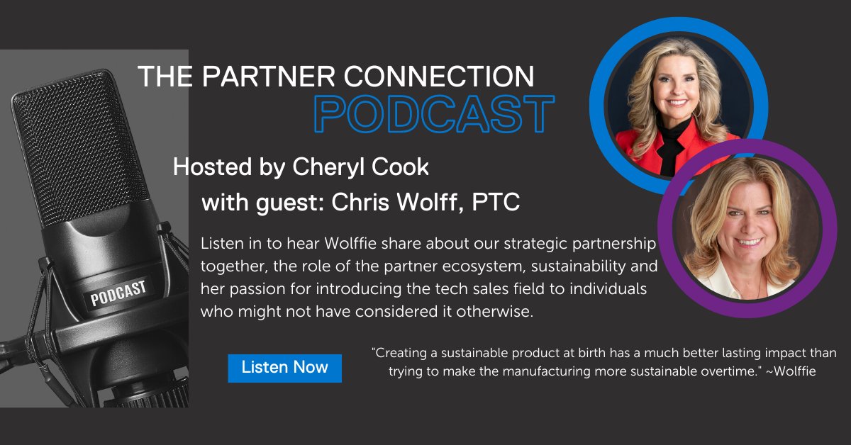 mjohnsen25's tweet image. Check it out ~ There is a new #ThePartnerConnection #podcast! 
Listen as @CookCherylS talks with @Chris_Wolff from #strategicpartner, @ThingWorx. 

🎧 dell.to/3mDW100
#iot #digitalperformancemanagement #dpm #IWork4Dell #WPN