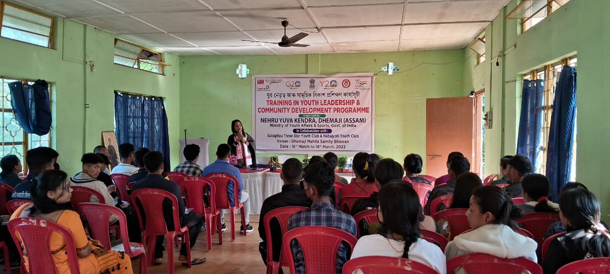NYKS India on Twitter "RT DhemajiNyk Training in Youth Leadership