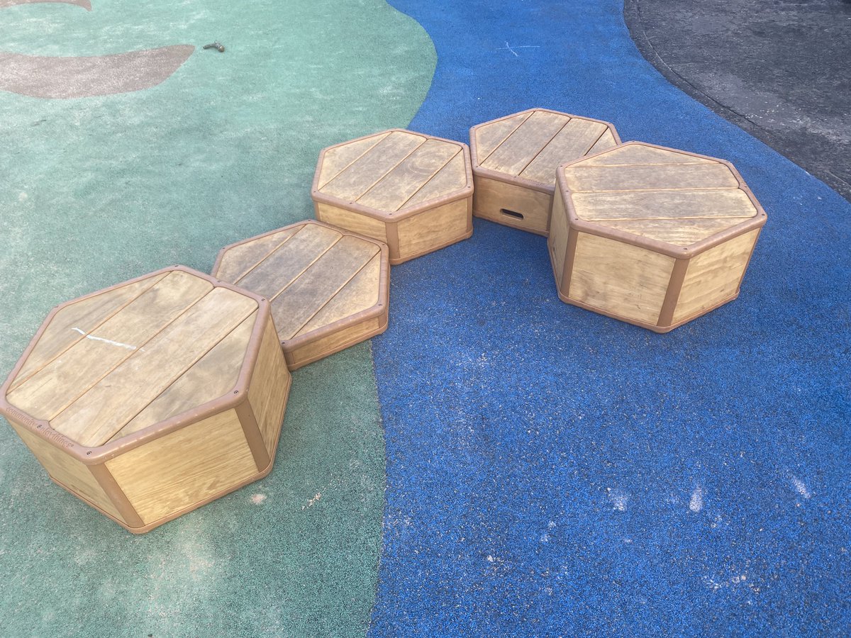 StLeonardsNS's tweet photo. The children are enjoying our new #communityplaythings stepping stones… https://t.co/Vv2XgzJ7mB https://t.co/j3q1YrmGQF
