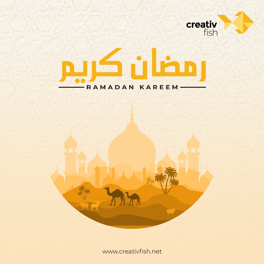 CreativFishTeam's tweet photo. Ramadan Mubarak! May this holy month be filled with blessings, reflection, and spiritual growth for all of us. 🌙✨ #Ramadan #RamadanMubarak #Blessings #SpiritualGrowth

#creative #branding #brandingdesign #brandidentity #brandingagency #Creativfish #socialmedia https://t.co/ZD567YiMql