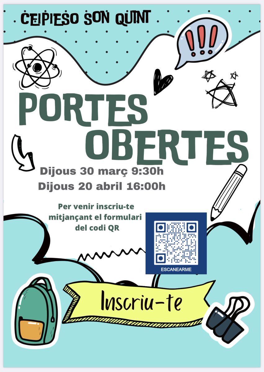 ESCOLA-INSTITUT SonQuint (@ceipsonquint) on Twitter photo 