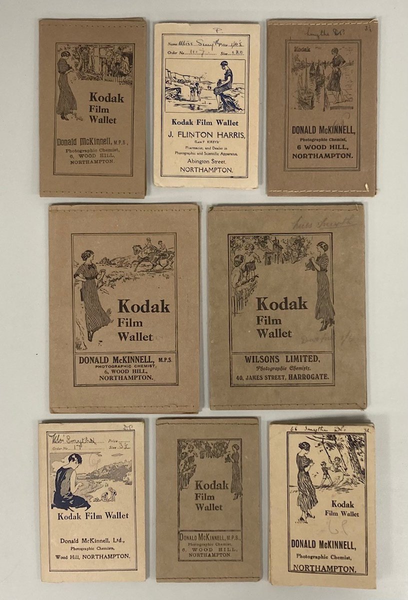 NorthantsPast's tweet image. Collections come to us in all different shapes and sizes, a few weeks ago we received some film in these little wallets. We loved that there were so many different designs.
