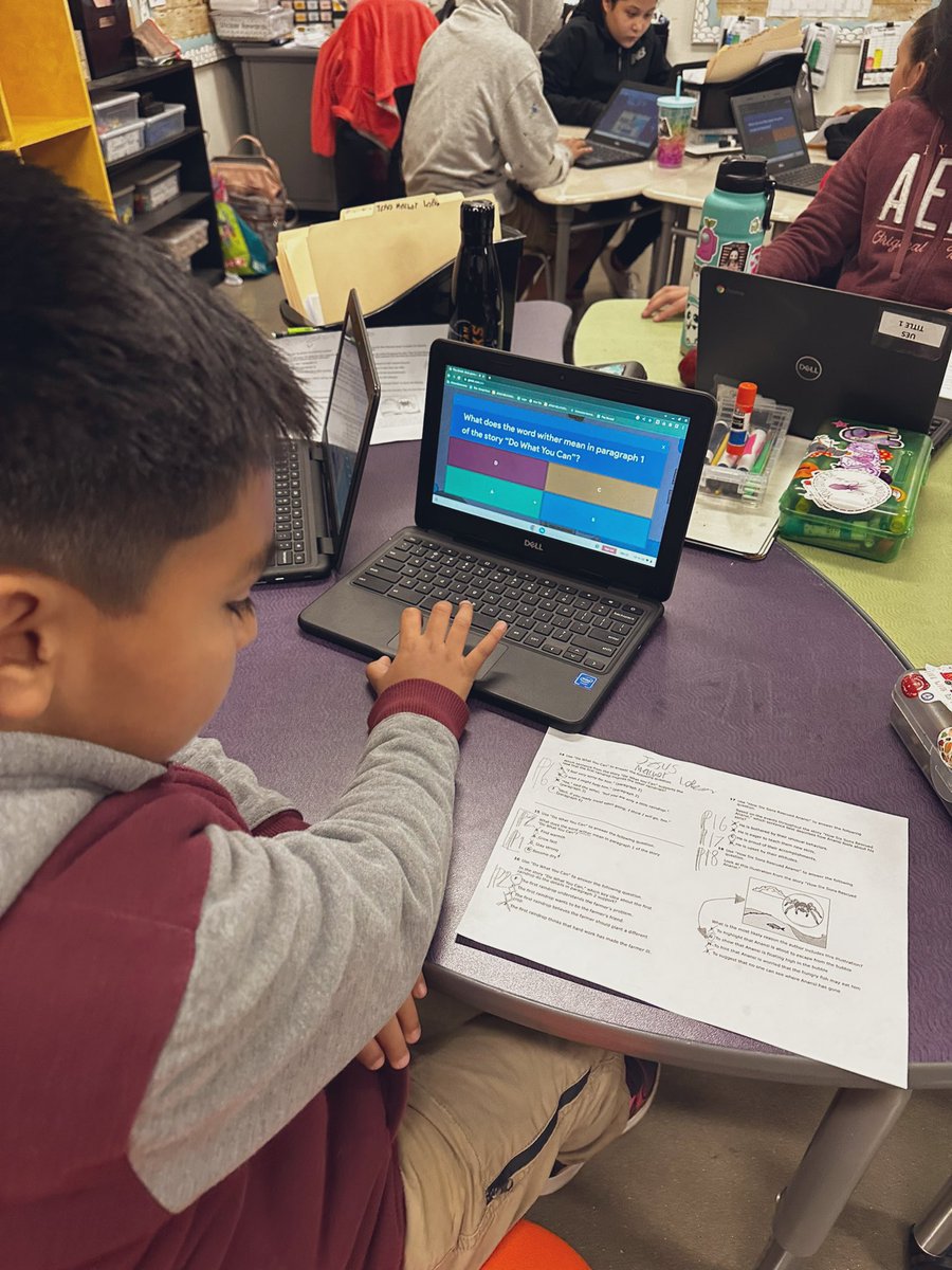 maestralife's tweet photo. Today we used @gimkit to review our practice STAAR questions, my students LOVED it! It’s all about engagement. 👍🏼 📖 #teacherlife #classroom #teachersoftwitter https://t.co/pEuGl5R4DR