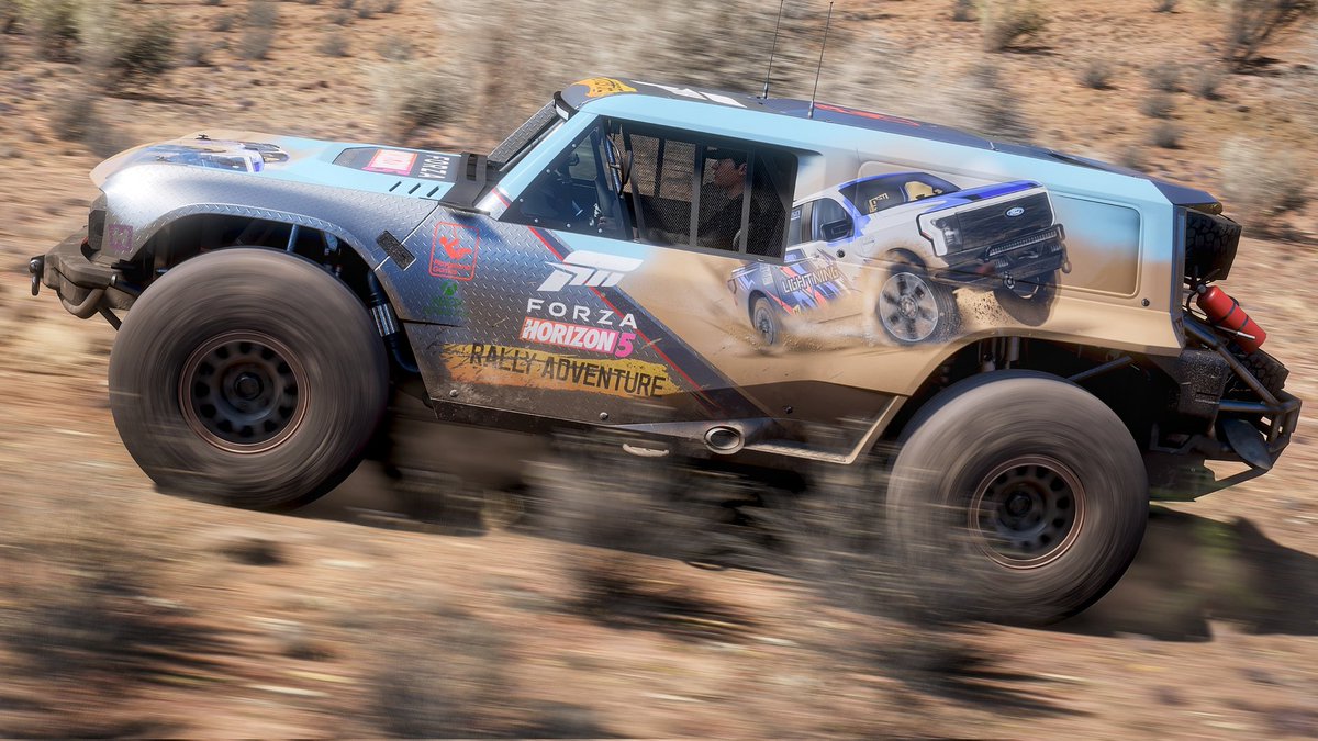 Fallenwolf_146's tweet image. Four liveries. 250 working hours.  The story is complete.
This is @Xbox ! 💚
This is @ForzaHorizon 5! 💚

#ForzaHorizon5 #ForzaPaintbooth #ForzaShare #XBoxShare #VirtualPhotography  #Xbox #Dodge #Ford #HotWheels #Mexico