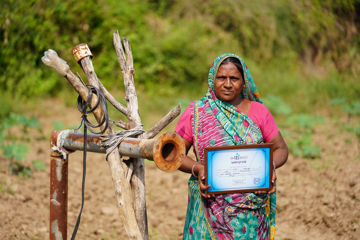 trbjain's tweet photo. @MadeleineFogde @WECF_INT @anamgren @SEIresearch Great article. Will love 2 share how our @WorldBank @BuckyFullerInst @Momentum_UNFCCC @CartierAwards water innovation #BHUNGROO's women farmers r defeating #drought by #flood & accessing #LandRight thru #WaterRight @TheWayWomenWork @LEADindi @exchangealumni @ldcollege https://t.co/JWd270eW09