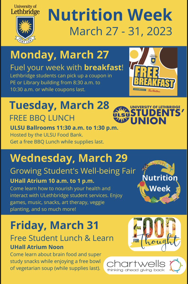 lettsld's tweet photo. 📣Calling all students!! 🥦🥒🥕Next week is Nutrition Week!! Final are almost here come fuel up!!!  FREE healthy food and wellness tips will be available. Check out our Poster below!! 😃🍅🥬🫑Please share with your students!! 📣 https://t.co/1RyDhaLBIh