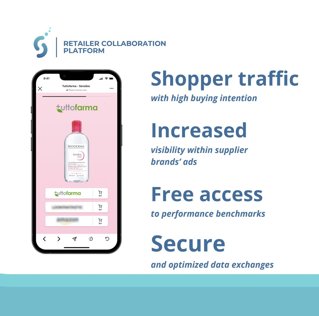 SwavenFR's tweet photo. ✨Congratulations✨ to Tuttofarma, which is now fully utilizing all of the important user benchmarks and insights from our Retailer Collaboration Platform!

Sara Vido describes her experience so far using the platform in the testimonial down below.🔥 https://t.co/jhVjc0YOQf