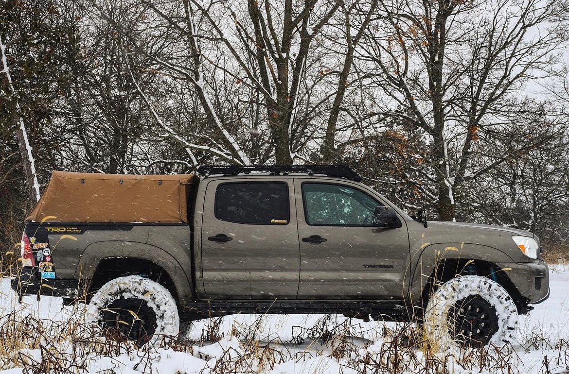 We might be sick of the snow but we will never get sick of snowtopper pics

📸: bummerbrown on IG

#softopper #tacoma #trdoffroad #campershell #trucklife #overland #snow