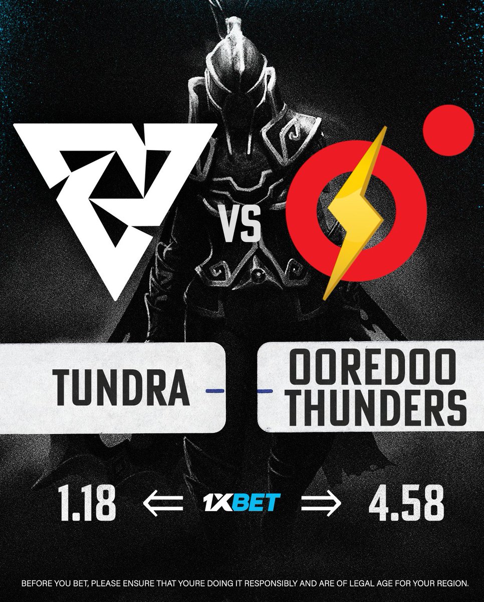 TUNDRA (@TundraEsports) on Twitter photo 2023-03-22 15:44:59 Our match vs @OoredooNation starts soon! The odds look good! 😏💥 👉 - Tundra - 1.18 👉 - Ooredo Thunders - 4.58 Get up to $520 bonus with 1XTUNDRA promo code esports1x.com/tundratwit Presented by @1xBet_Esports Our match vs @OoredooNation starts soon! The odds look good! 😏💥 👉 - Tundra - 1.18 👉 - Ooredo Thunders - 4.58 Get up to $520 bonus with 1XTUNDRA promo code esports1x.com/tundratwit Presented by @1xBet_Esports