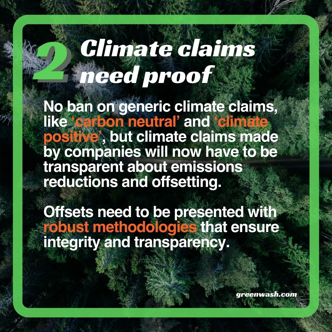 In the words of @VSinkevicius, as it is 'difficult to separate truth from fiction”, the @EU_Commission is cracking down on #greenwashing with a new proposal released today

Great strides but sadly falls short of banning #climate neutrality claims altogether

#GreenClaims