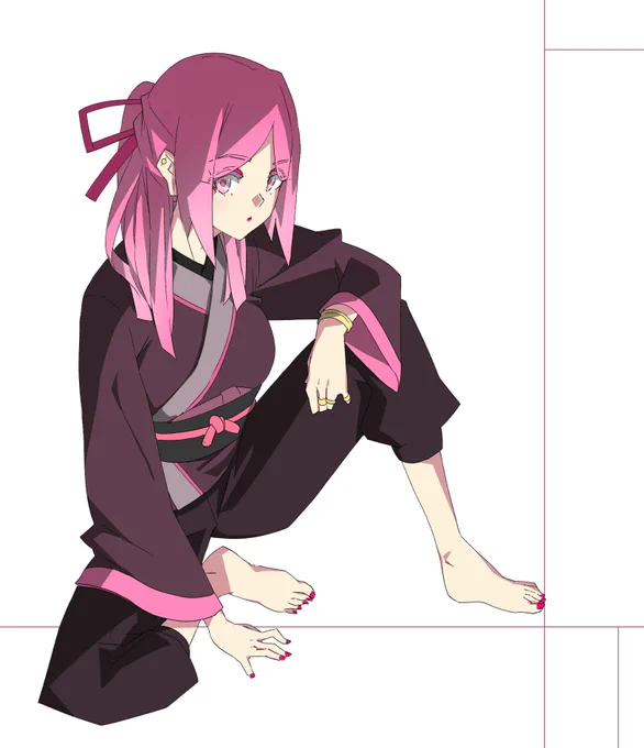 これ以上なく座ってる感が出てて好き #座りポーズの極み選手権 