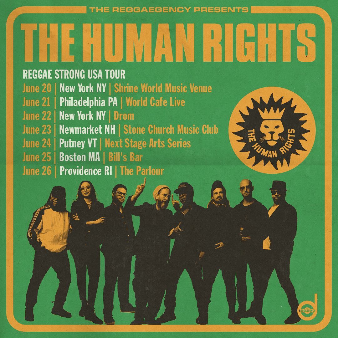 torontoreggae's tweet photo. Canadian Reggae band @The_HumanRights Reggae Strong USA Tour this June! #newyork #philadelphia #newmarketNH #putney #boston #providence #reggaestrong #jamaicanmusic #canadianmusic https://t.co/LSKfmB9E8q