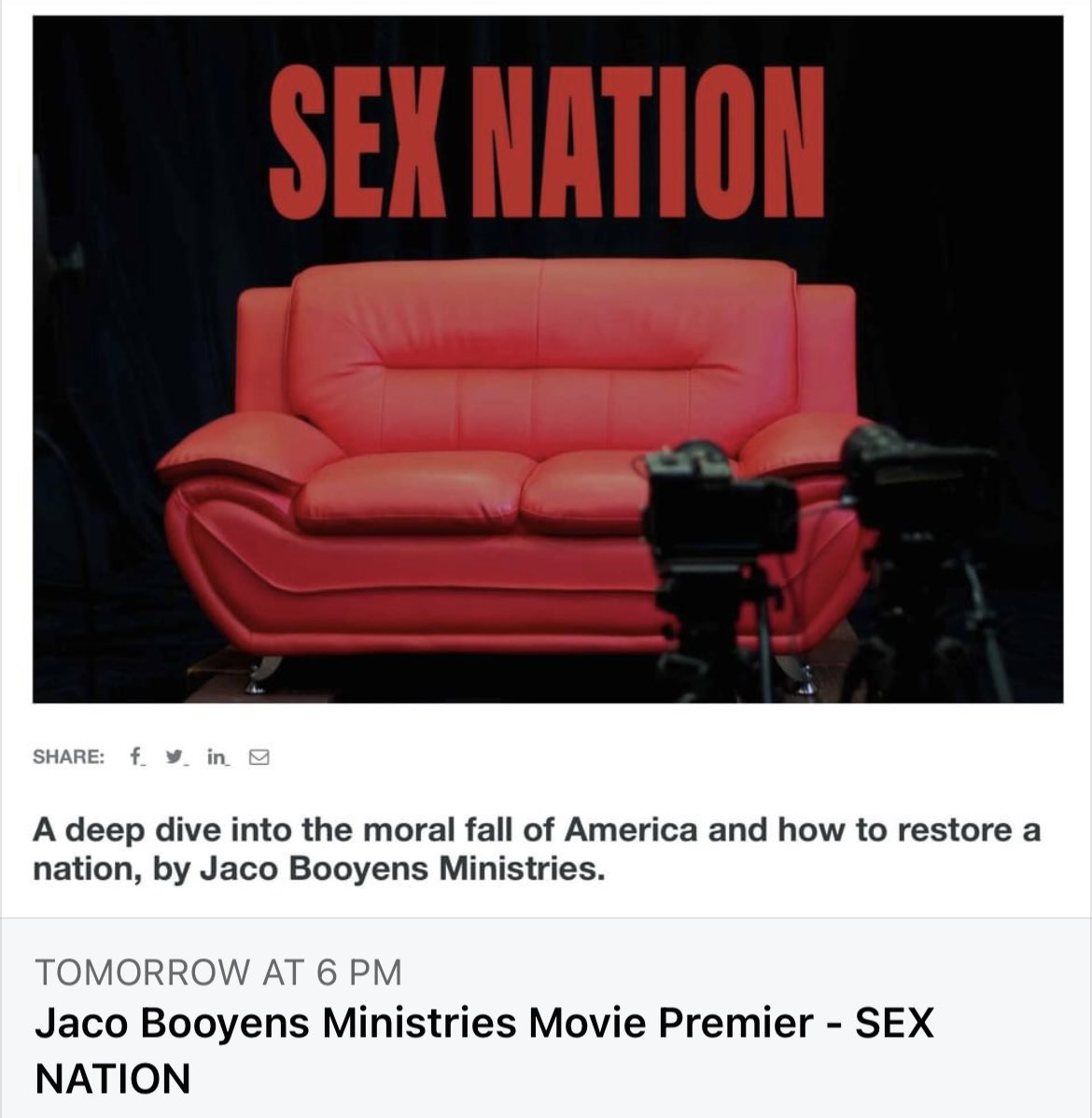 TheRedCord's tweet image. This is TOMORROW!!!

Get your FREE tickets at the link below now to watch online tomorrow!!👇👇

…obooyensministries.networkforgood.com/events/53806-d… 

#EndHumanTrafficking #EndSexualExploitation #Men #Women #NeverAlone #HeavenlyFather #HolySpirit #Jesus #JesusSaves #Faith #SpiritualBattle #SpiritualWarfare