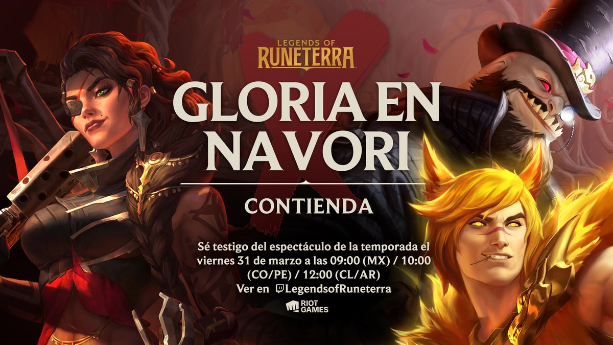 Legends of Runeterra LATAM tweet media